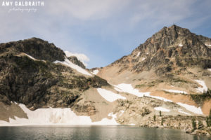 wing lake in the north cascades of washington