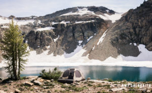 campsite at wing lake