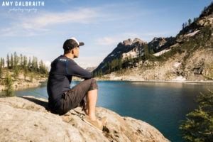 giver apparel at wing lake in the north cascades