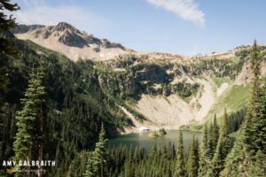 lake ann on the maple pass loop