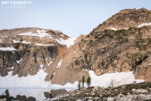 sunrise at wing lake