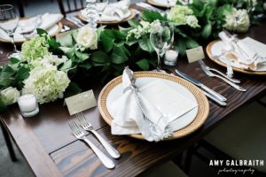 beautiful lavender table setting