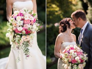 wedding photos at willows lodge in woodinville