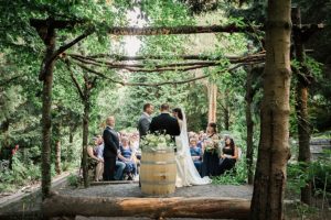 jm cellars wedding ceremony