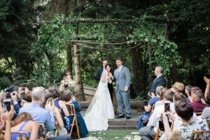 jm cellars wedding ceremony