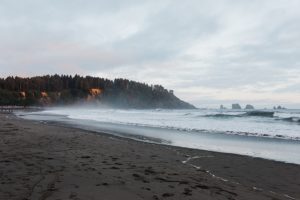 sunset in la push washington
