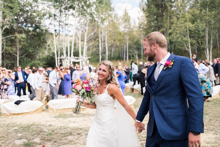 bright and colorful linn canyon ranch wedding in jackson hole