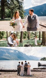 Mountain Wedding Photography by Amy Galbraith at the Brown Family Homestead in Leavenworth, Washington