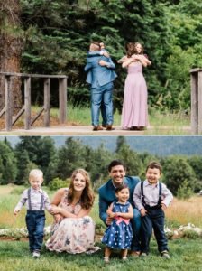 Rustic Mountain Wedding in Leavenworth at Brown Family Homestead photographed by Seattle Wedding Photographer Amy Galbraith