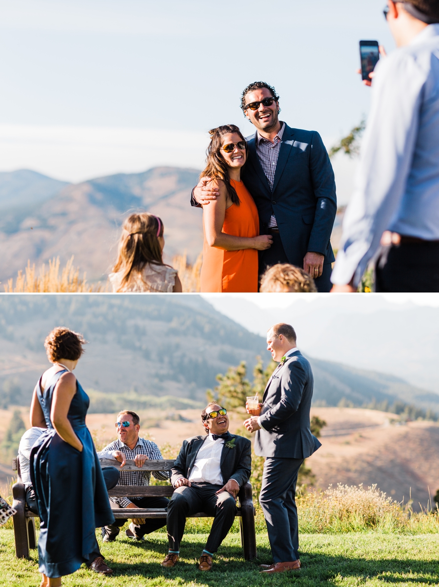 Sun Mountain Lodge Wedding in Winthrop photographed by outdoor wedding photographer Amy Galbraith
