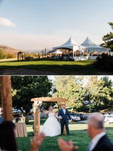Sun Mountain Lodge Wedding in Winthrop photographed by outdoor wedding photographer Amy Galbraith
