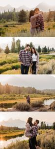 Grand Teton National Park Engagement Photos in Jackson Hole by Jackson Hole wedding photographer Amy Galbraith