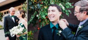 Salish Lodge Wedding in the Fall at Snoqualmie Falls, Washington by Seattle Wedding Photographer Amy Galbraith