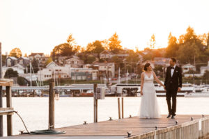 Lake Union Wedding at The Landing at Tyee in Seattle, Washington by Seattle Wedding Photographer Amy Galbraith
