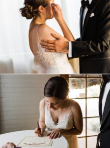 Lake Union Wedding at The Landing at Tyee in Seattle, Washington by Seattle Wedding Photographer Amy Galbraith