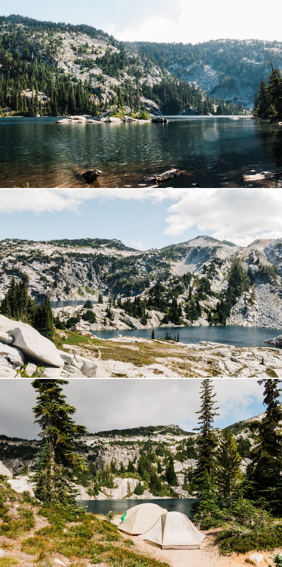 Backpacking Tuck and Robin Lakes in the Alpine Lakes Wilderness by Adventure Photographer Amy Galbraith
