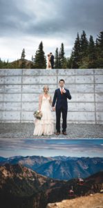 Pacific Northwest Fall Wedding at Crystal Mountain - Photography by Lucas Mobley
