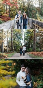 Washington Arboretum Fall Engagement Photos in Seattle by Seattle Wedding Photographer Amy Galbraith