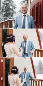 Leavenworth Winter Wedding at Pine River Ranch by Outdoor Wedding Photographer Amy Galbraith