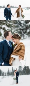 Jackson Hole Winter Wedding at Triangle X Ranch by Jackson Hole Wedding Photographer Amy Galbraith