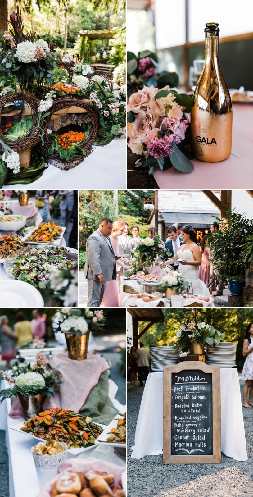 Snohomish Wedding at Green Gates at Flowing Lake | Amy Galbraith Blog