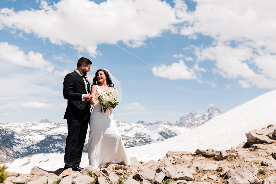 Ski Resort Wedding at Grand Targhee Resort by Jackson Hole Wedding Photographer Amy Galbraith